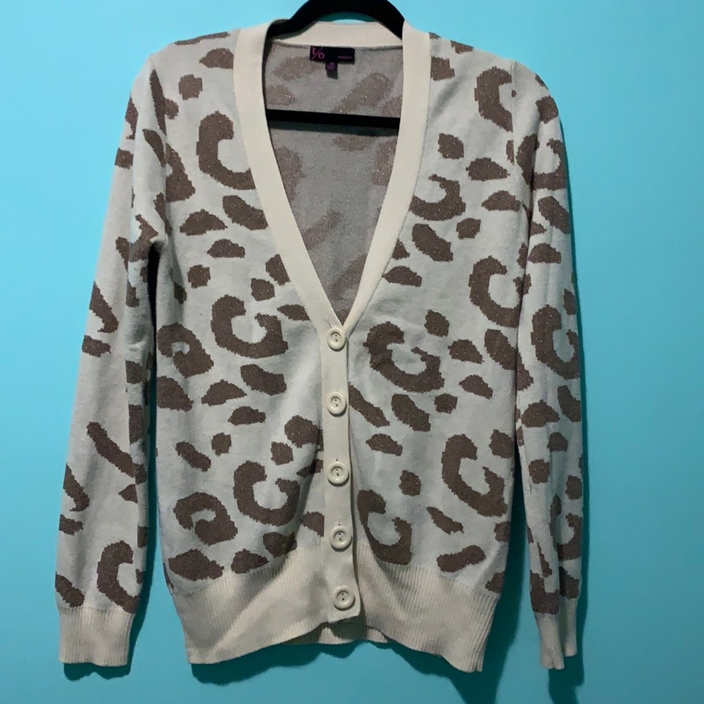 Leaopard cardigan